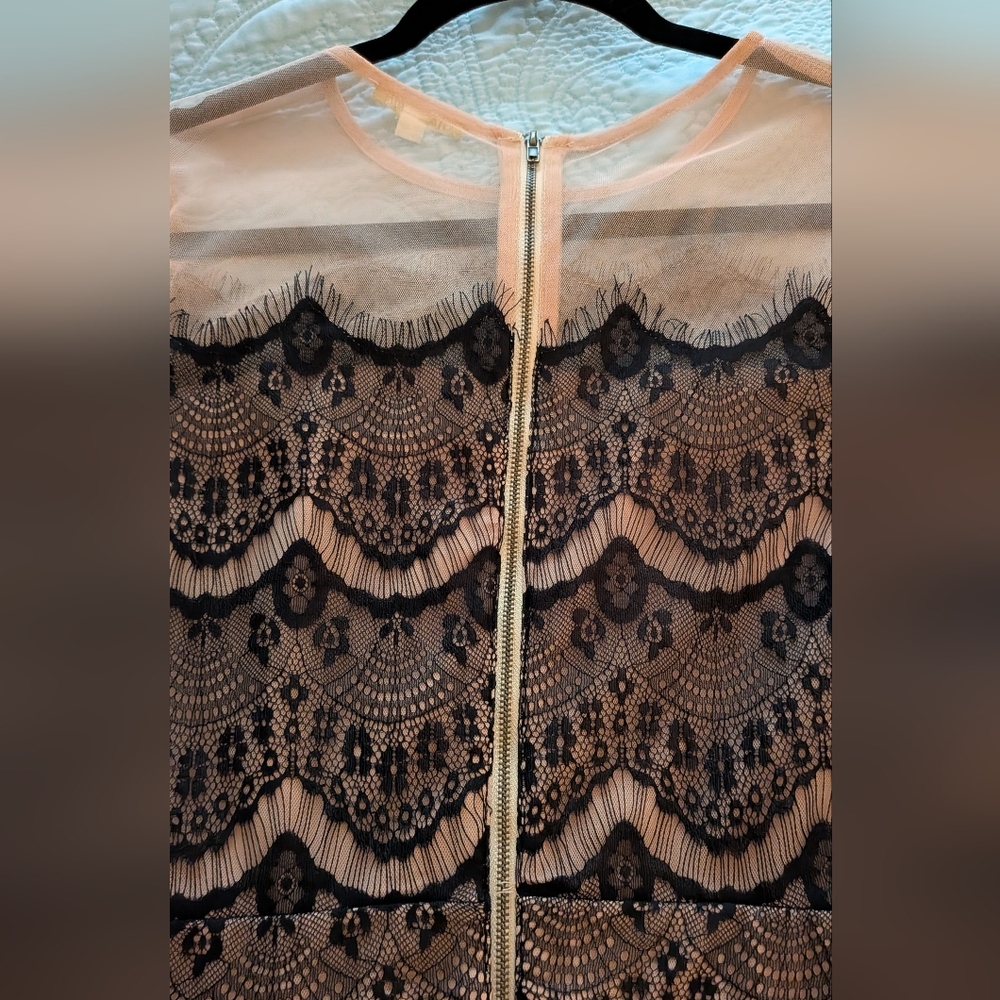 Gianni Bini Black Lace Special Occasion Dress - Picture 5 of 6